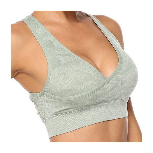 Cut Bra sportmelltartó zöld ruházat L-es méret