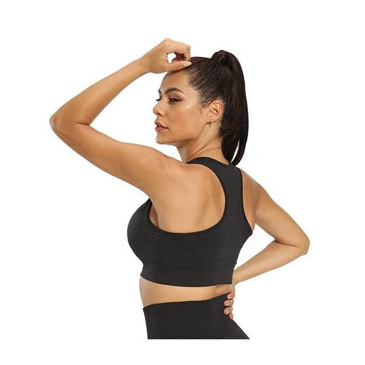 Yoga Rate sportmelltartó fekete ruha S-es méret