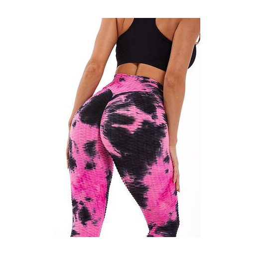 Jóga Színű sportleggings rózsaszín ruházat M-es méret