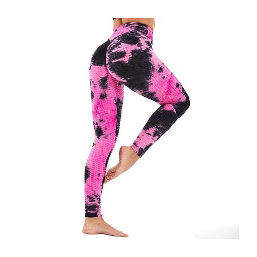 Jóga Színű sportleggings Rózsaszín Ruha L-es Méretben