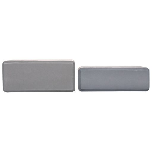 Yoga Block grey height/width 10 cm