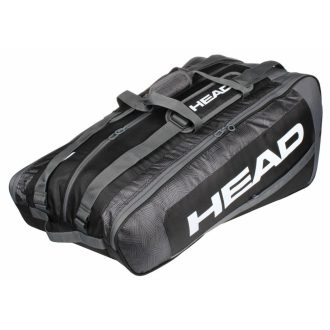 Core 9R Supercombi 2021 racket bag black-white variant 41022