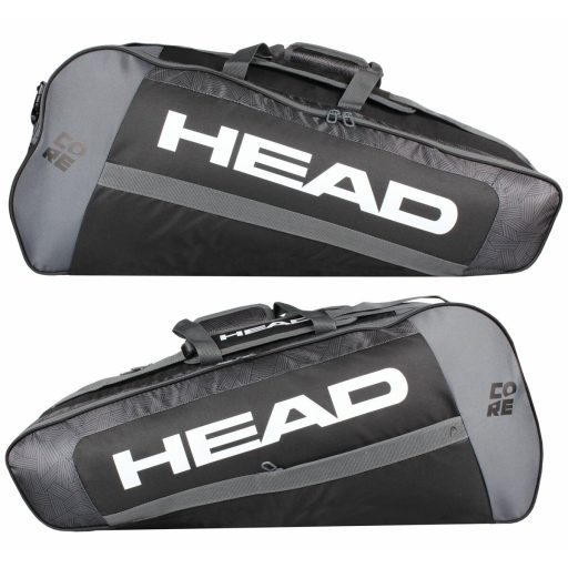 Core 9R Supercombi 2021 racket bag black-white variant 41022