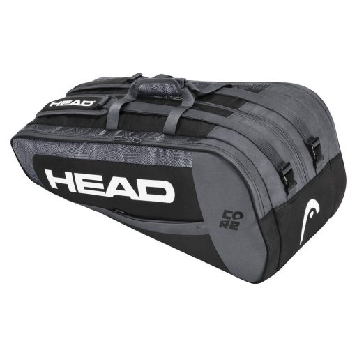 Core 9R Supercombi 2021 racket bag black-white variant 41022