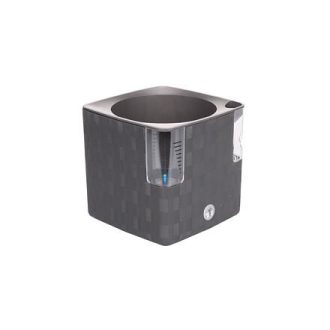   Cobble önöntöző virágcserép antracit átmérőjű 14 cm