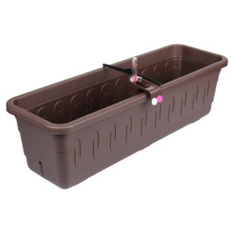 Fantazie Smart self-irrigation window box brown length 60 cm