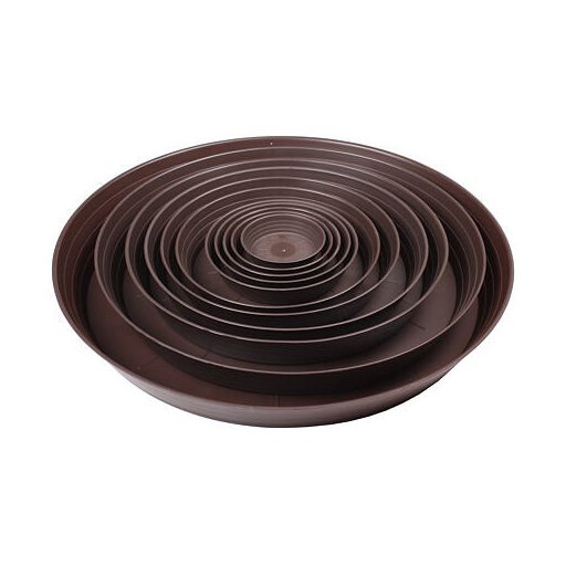 Primavera saucer for flower pot brown diameter 14 cm