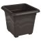 Quattro flower pot brown length 30 cm