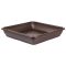 Quattro saucer for flower pot brown length 30 cm