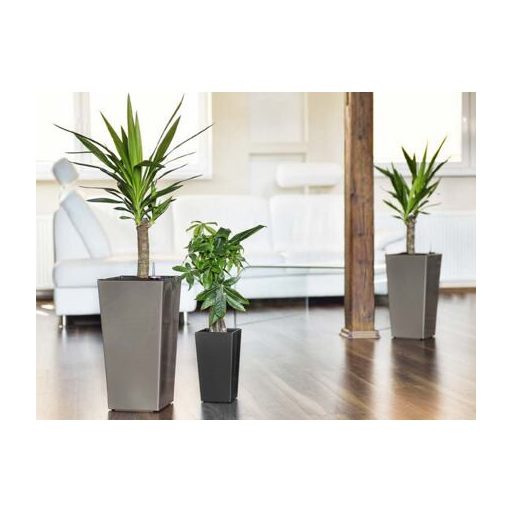 Elise Mat díszes virágcserép fehér átmérőjű 15 cm