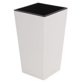 Elise Mat díszes virágcserép fehér átmérő 25 cm