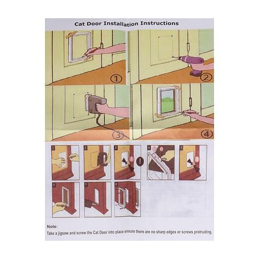 Pet Gate kisállatajtó mérete S