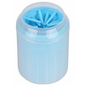 Mosó kisállat mancstisztító kék méret S