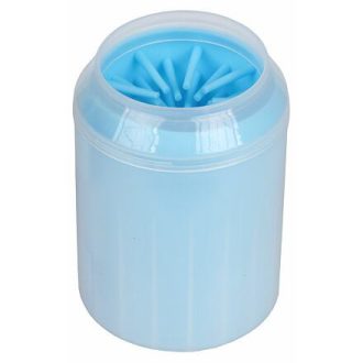 Mosó kisállat mancstisztító kék méret M