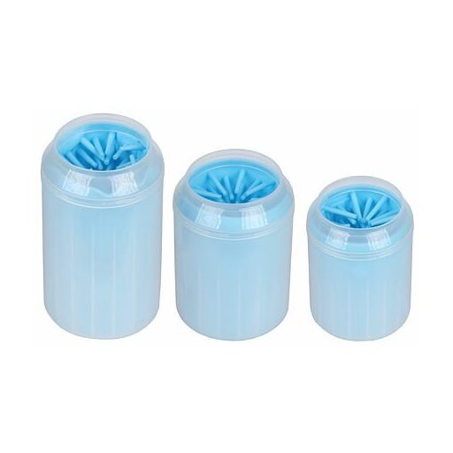 Mosó kisállat mancstisztító kék méret M