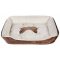Comfy dog bed brown dimension XS