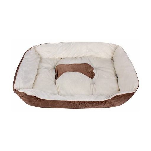 Comfy dog bed brown dimension S