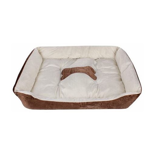 Comfy dog bed brown dimension S