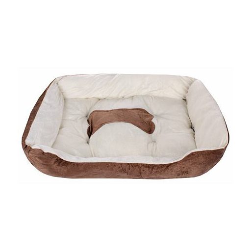 Comfy dog bed brown dimension M