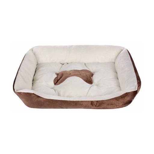 Comfy dog bed brown dimension L