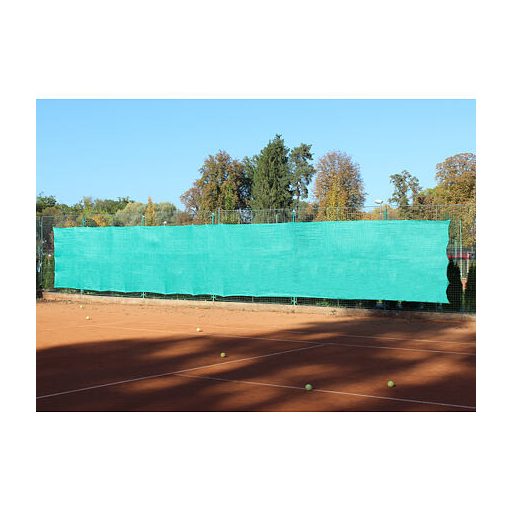 Professional screen for tennis courts light green 2 x 18 m variant 42134