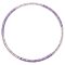 Hula Hoop habszivacs torna karika lila változat 42306