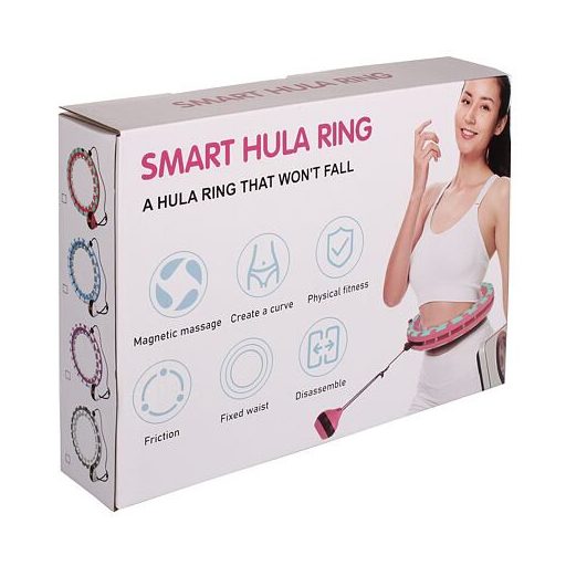 Hula Hoop Smart torna karika rózsaszín változat 42307