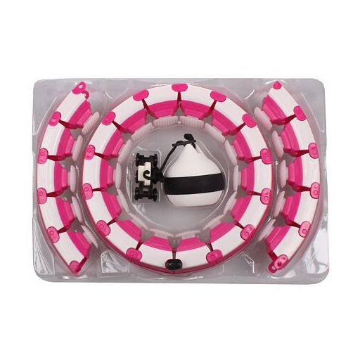 Hula Hoop Smart torna karika sötét rózsaszín változat 42309