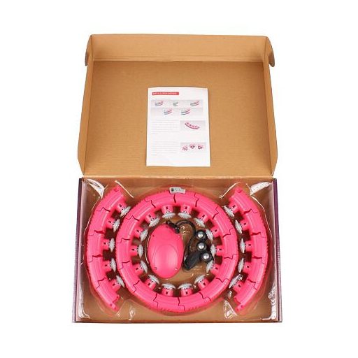 Hula Hoop masszázs torna karika piros változat 42440
