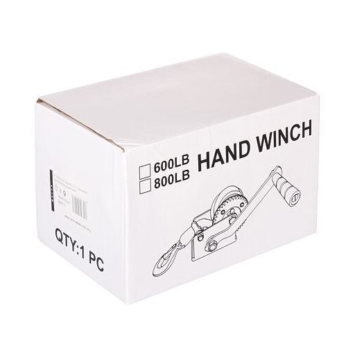 Kézi forgócsörlő 42446-os változat