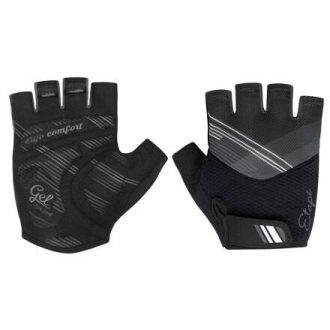 Liana kerékpáros kesztyű fekete ruházat M-es méret