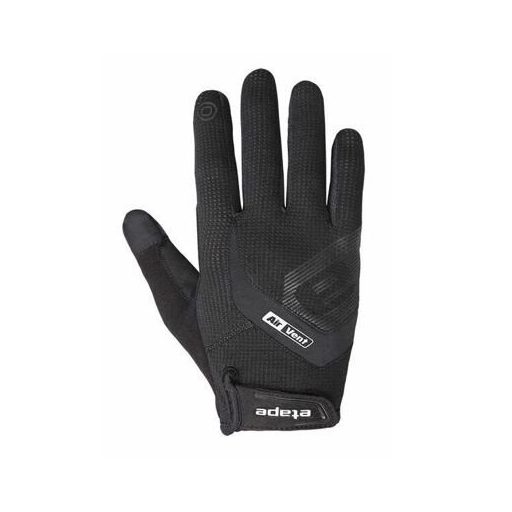 FOX+ kerékpáros kesztyű fekete ruházat M-es méret