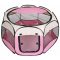 Pet Octagonal pet fence white-pink variant 42939