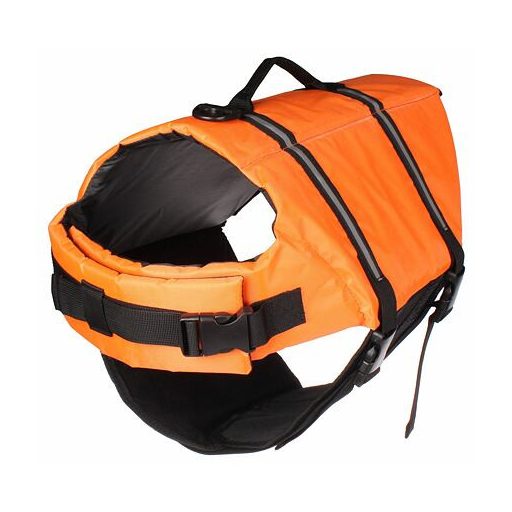 Dog Swimmer mentőmellény kutyáknak narancssárga ruházat M-es méret