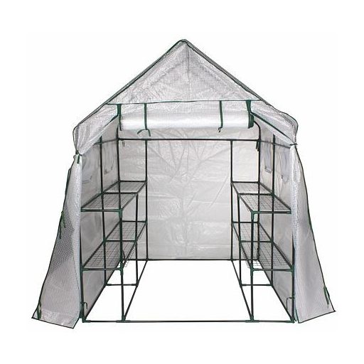 Üvegház W 143x143x195 fóliás üvegház változat 43330