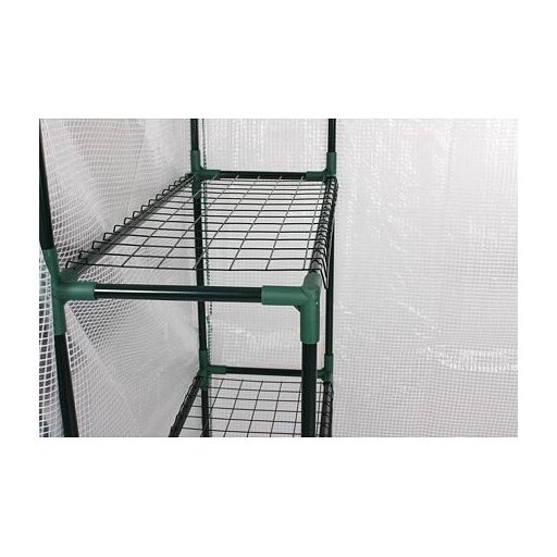 Üvegház W 143x73x195 fóliás üvegház változat 43332
