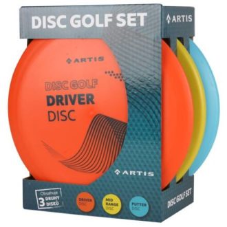 Disc Golf készlet korongok csomagolása 1 szett
