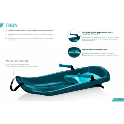 Merco Tron műanyag bob, fekete