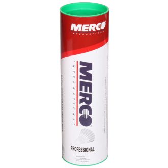 Professional shuttlecocks green packaging tube 6 pcs