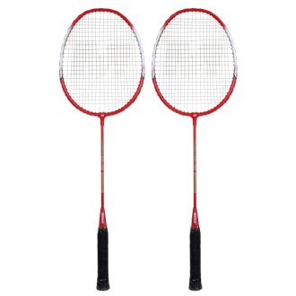 Classic Set badminton racket red variant 29693