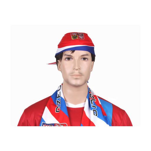 Cseh csapat kalózsál piros változat 5119