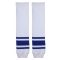 Malše ice hockey socks Youth white-blue packaging 1 pair