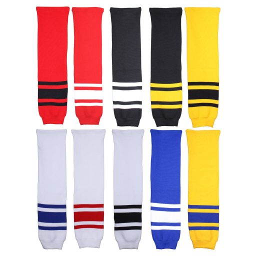 Malše ice hockey socks Youth white-blue packaging 1 pair