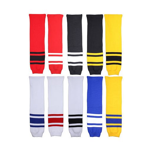 Malše jégkorongzokni Ifjúsági fehér-zöld csomagolás 1 pár