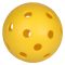 Strike floorball ball yellow variant 10094