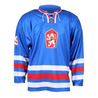   Replica CSSR Senior 1976 jégkorong mez kék ruházat S-es méret
