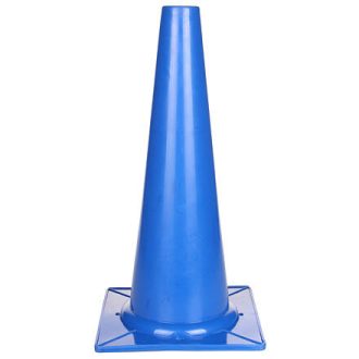 Sport cone blue height/width 15 cm