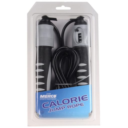 Calorie jum rope with counter, adjustable length green variant 25247