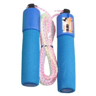    JR 33 jump rope with counter, adjustable length blue variant 25263