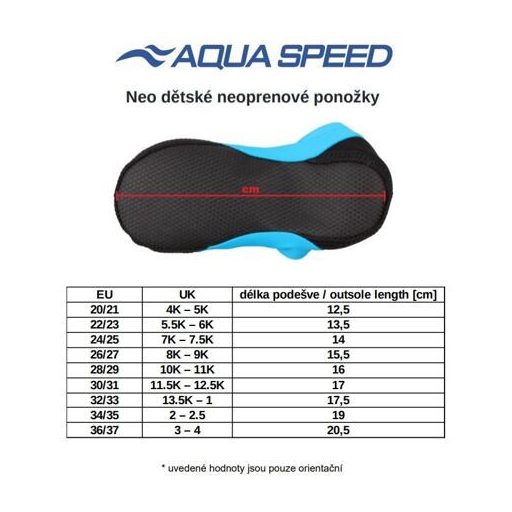 Neo gyerek neoprén zokni rózsaszín cipőméret 34/35